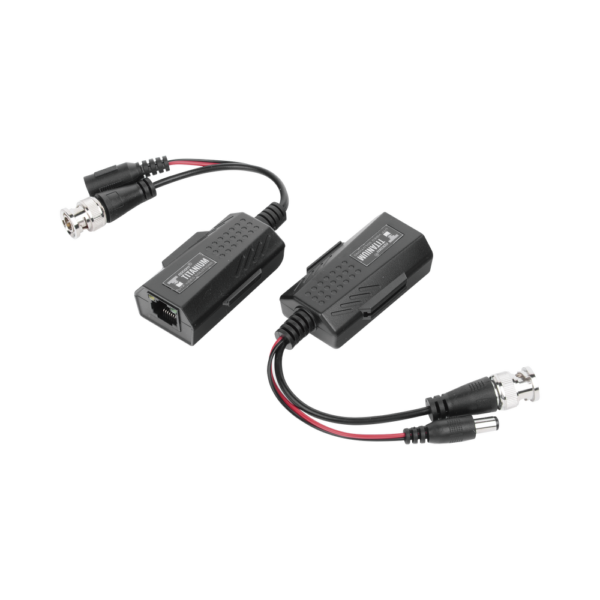 Kit de transceptores activos con conector para alimentación (12V